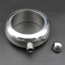 Fashion Creative 100ML Thickened Stainless Steel Bracelet Jug 3.5 Oz(Silver)