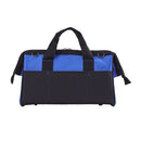 Multi-function Oxford Cloth Electrician Belt Pouch Maintenance Tools Handbag Shoulder Bag Convenient Hardware Tool Bag, Size : 14 inch(Blue)