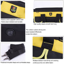 Multi-function Oxford Cloth Electrician Belt Pouch Maintenance Tools Handbag Shoulder Bag Convenient Hardware Tool Bag, Size : 14 inch(Blue)