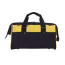 Multi-function Oxford Cloth Electrician Belt Pouch Maintenance Tools Handbag Shoulder Bag Convenient Hardware Tool Bag, Size : 14 inch(Yellow)