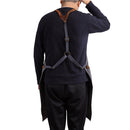 Retro Style Cotton Canvas Craftsman Work Aprons(Grey)