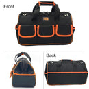 EZRE Multi-function Oxford Cloth Electrician Belt Pouch Maintenance Tools Handbag Shoulder Bag Convenient Tool Bag, Size : 19 inch