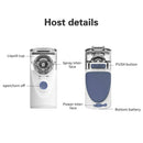 Portable Ultrasonic Nebulizer Mini Handheld Inhaler Respirator Health Care Home Machine Atomizer for Children