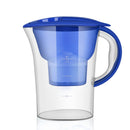 1.3L Portable Home Kitchen Activated Carbon Filter Cold Water Bottle(Blue)