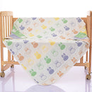 Cartoon Children Pure Cotton Bath Towel Sheets, Random Color Delivery, Size: 110*110cm