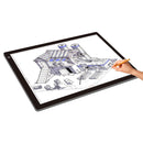 A2 Size 23W 12V LED Three Level of Brightness Dimmable Acrylic Copy Boards for Anime Sketch Drawing Sketchpad, with Power Adapter