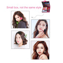 32 Colors Makeup 20 Colors Eye Shadow Makeup Palette + Blush Pressed Powder Frozen Lipstick with Mirror & Brush, Wallet Case Style Set(Pink)
