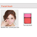 32 Colors Makeup 20 Colors Eye Shadow Makeup Palette + Blush Pressed Powder Frozen Lipstick with Mirror & Brush, Wallet Case Style Set(Pink)