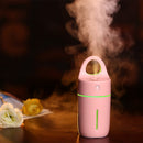 1.5W - 2W 175ml Mini Portable USB Negative Ions Humidifier Beauty and Water Supplement Instrument with Colorful LED Light(Pink)