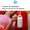 1.5W - 2W 175ml Mini Portable USB Negative Ions Humidifier Beauty and Water Supplement Instrument with Colorful LED Light(White)