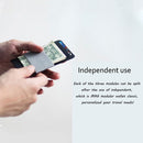 MAG Creative Magnetic Detachable Modular Wallet(Black)