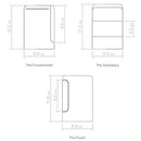 MAG Creative Magnetic Detachable Modular Wallet(Grey)