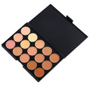 Z15-2 15 Colors Concealer Foundation Cream Makeup Cosmetic Palette