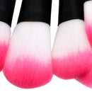 32 in 1 Wood Handle Makeup Brush Cosmetic Foundation Cream Powder Blush Makeup Tool Set(Pink)