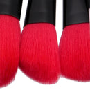 32 in 1 Wood Handle Makeup Brush Cosmetic Foundation Cream Powder Blush Makeup Tool Set(Pink)