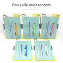 Junesix A5 Cutting Mat Set Cutting Mat & Ruler & Carving Knife(Mint Green)