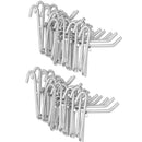 50 PCS 3.5mm Supermarket Iron Grid Shelf Hook, Length: 10cm