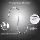 200 PCS 3mm Multi-functional S-shaped Stainless Steel Metal Hook, Length: 7cm
