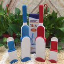 3 Pack ABS Wool Pets Stick Brushes, Random Color Delivery