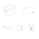 Original Xiaomi Mijia DFB201CM 400W WiFi Multifunction Rice Cooker, Volume: 1.6L(White)