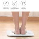 Original Xiaomi Youpin Yunmai Haoqing Color 2 Wireless Bluetooth Smart Digital Body Fat Scale Health Analyzer, Compatible with Android / iOS(White)