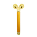 3D-24K V-shaped Thin Tighten Facial Massager (6000 Vibrations/1 min)(Gold)