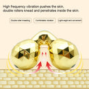 3D-24K V-shaped Thin Tighten Facial Massager (6000 Vibrations/1 min)(Gold)