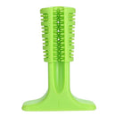 Rubber Molar Stick Toothbrush for Dogs, Size: M(Green)