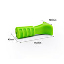 Rubber Molar Stick Toothbrush for Dogs, Size: M(Green)