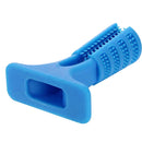 Rubber Molar Stick Toothbrush for Dogs, Size: M(Blue)