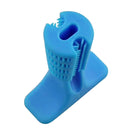 Rubber Molar Stick Toothbrush for Dogs, Size: S(Blue)