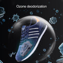 5 V 10W Multi-functional Ultraviolet Disinfection Ozone Sterilization Mites Germicidal Shoe Dryer Boot Warmer(White)