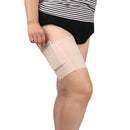 Women Solid Color Silicone Antiskid Non-slip Thigh Sock Anti Chafing Elastic Bands with Card Mobile Phone Bag, Size: 50-55cm(Flesh Color)