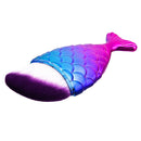 Fat Mermaid Style Plastic Handle Makeup Brush Cosmetic Foundation Cream Powder Blush Makeup Tool