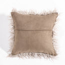 Velvet Long Plush Pillow Cover Popular Square Furry Cover Home Bed Room Decoration Pillowcase, Size: 45 x 45cm(Dark Blue)