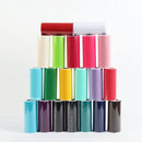 Fashion 20D Polyester Tulle Roll, Wedding Birthday Decoration Decorative Crafts Supplies, Total Length: 22.8m, Width:15cm(Brown)