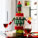 Sweater Cloth Style Dinner Table Decoration Champagne Wine Bottle Bag, Body Size: 18cm x 13cm