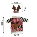 Sweater Cloth Style Dinner Table Decoration Champagne Wine Bottle Bag, Body Size: 18cm x 13cm