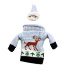 Sweater Cloth Style Dinner Table Decoration Champagne Wine Bottle Bag, Body Size: 18cm x 13cm