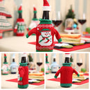 Sweater Cloth Style Dinner Table Decoration Champagne Wine Bottle Bag, Body Size: 18cm x 13cm