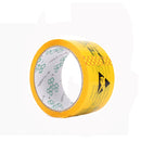 2 Volumes Durable Anti-static Warning Area Pattern Sealing Tape Warning Tape, Size: 45m x 48mm