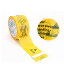 2 Volumes Durable Anti-static Warning Area Pattern Sealing Tape Warning Tape, Size: 45m x 48mm