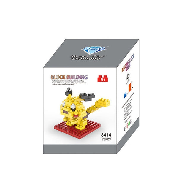 Squirrel Cartoon Assembled Children DIY Enlightenment Assembled Building Blocks Educational Intelligence Toy