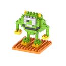 Robot Cartoon Assembled Children DIY Enlightenment Assembled Building Blocks Educational Intelligence Toy