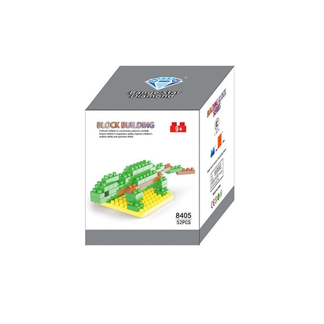 Lizard Cartoon Assembled Children DIY Enlightenment Assembled Building Blocks Educational Intelligence Toy