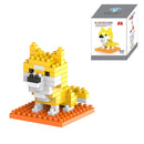 Dog Cartoon Assembled Children DIY Enlightenment Assembled Building Blocks Educational Intelligence Toy