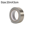 Plain Weave Double-sided Conductive Cloth Adhesive Cloth Single Sided Adhesive EMI Shielding Button Repairs, Size: 20m x 3cm