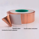 Pure Copper Double-sided Conductive Copper Foil Tape Signal Masking Tape, Size: 20m x 15mm