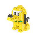 Dog Pattern Plastic Diamond Particle Building Block Assembled Toys