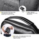 Universal Fashion Casual Men Shoulder Messenger Bag Handbag, Size: S (22cm x 18cm x 6cm)(Black)
